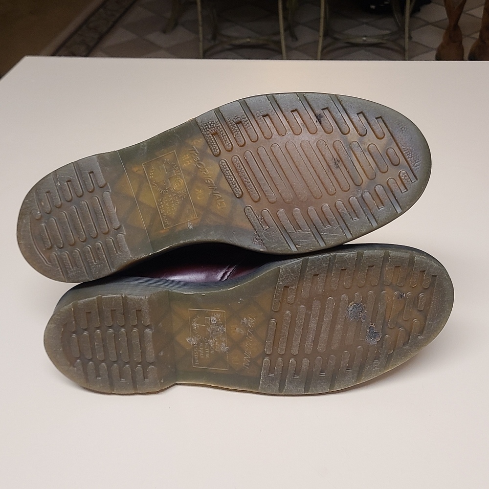 Vintage Dr. Martens 1491 vegan leather oxford casual dress shoes size 10 - Picture 10 of 10